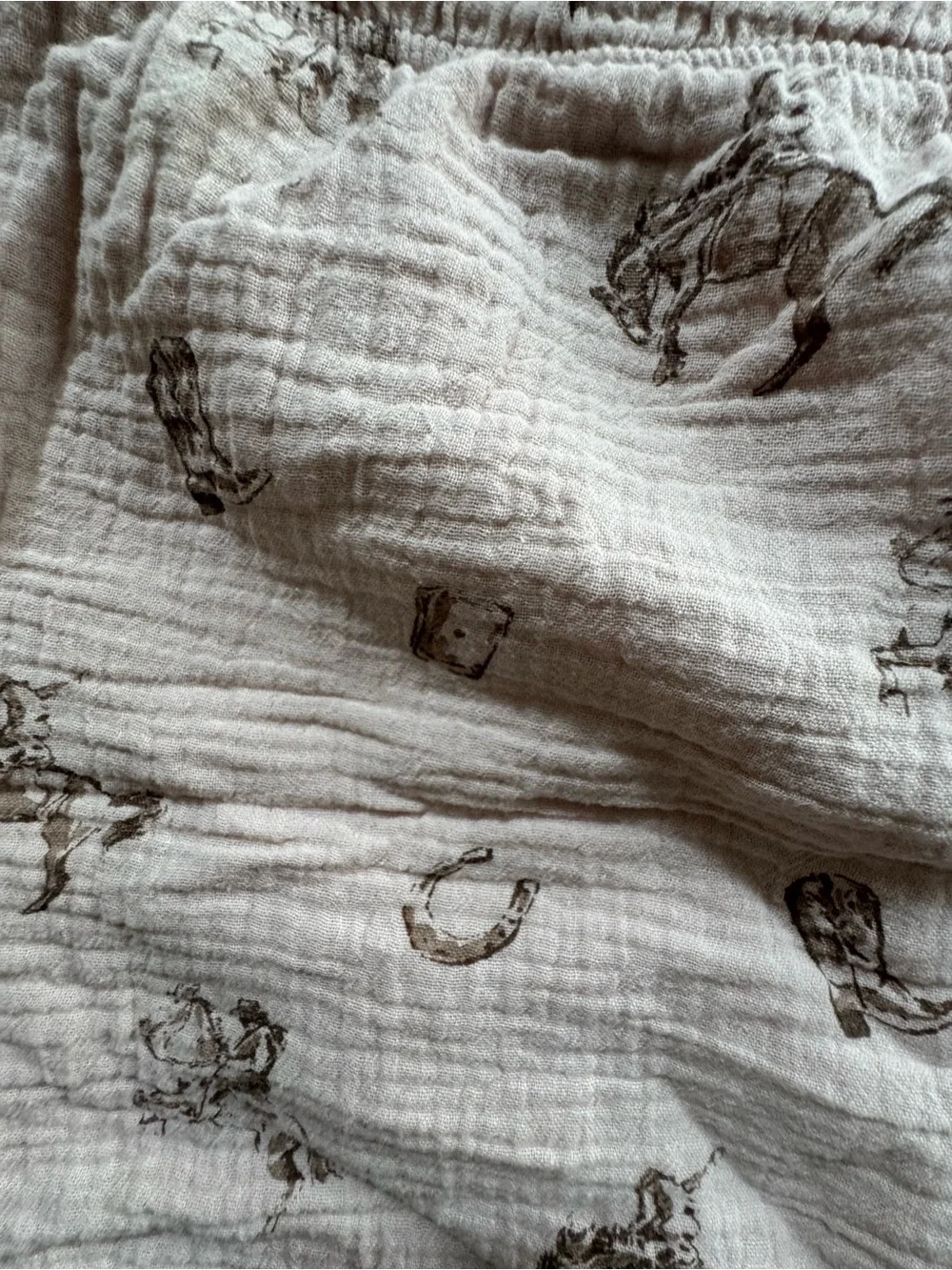 American Eagle Outfitters Light Pink Printed Short Pajama Set - Picture 3 of 6